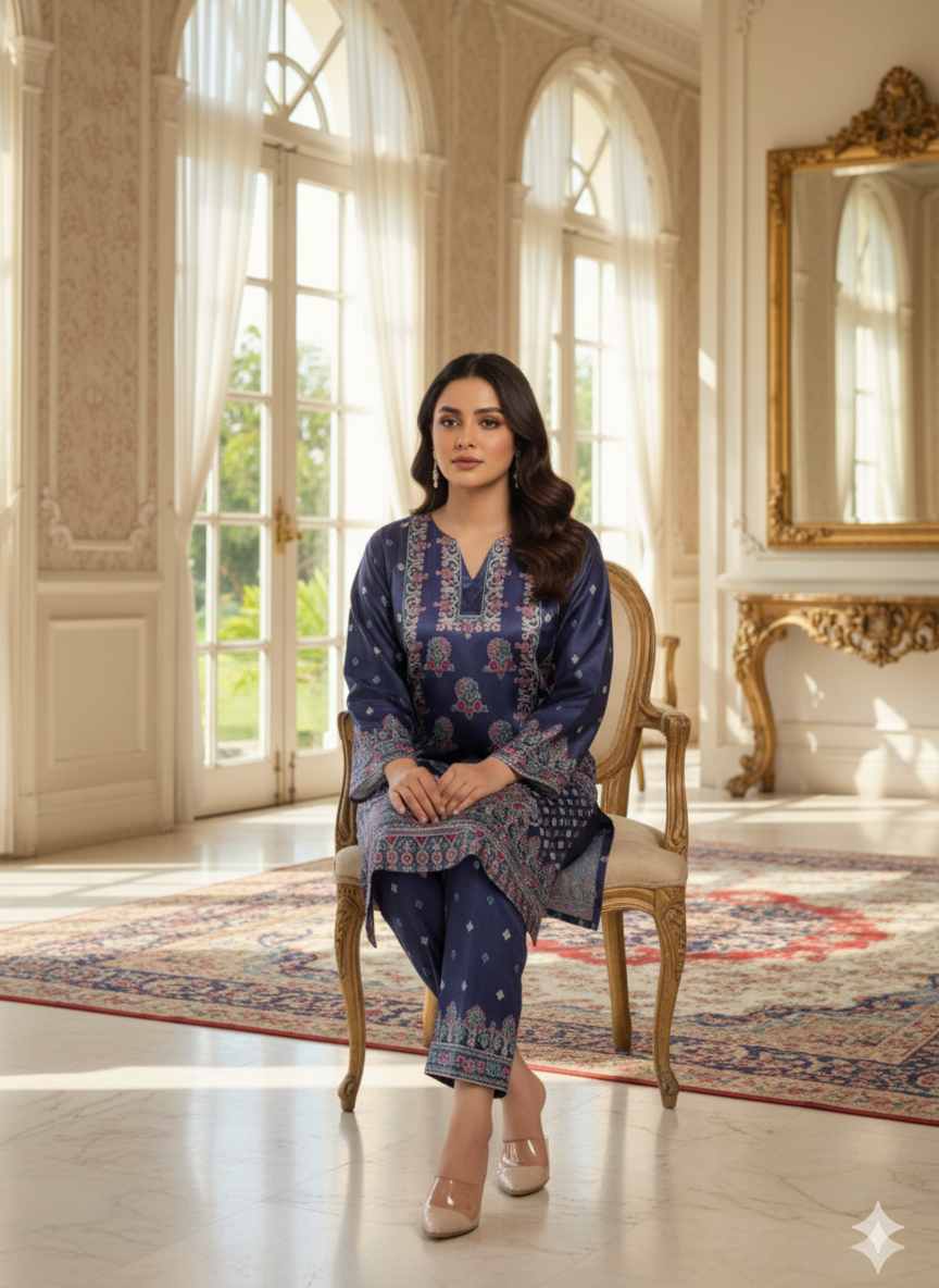 2 Piece Printed Co-ords Set