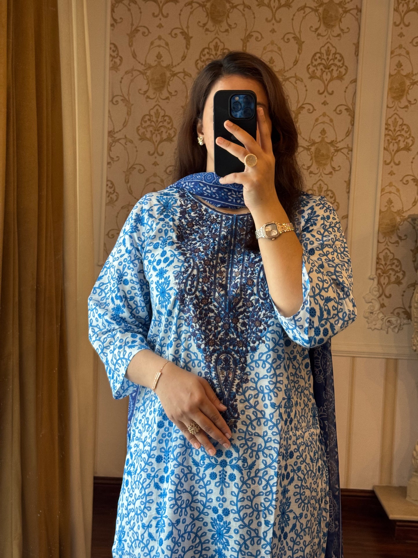 3 Piece Embroidered Lawn