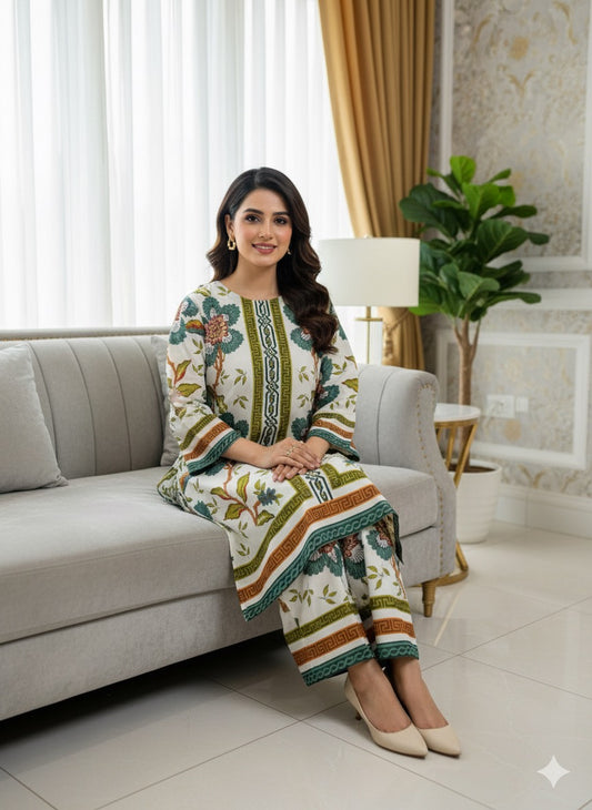 2 Piece Printed co-ords set