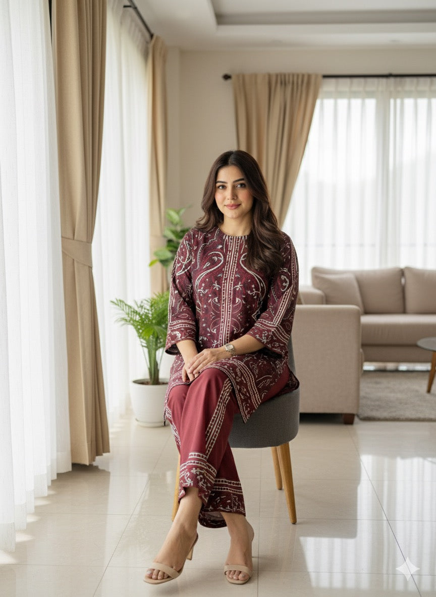 2 Piece Printed co-ords set