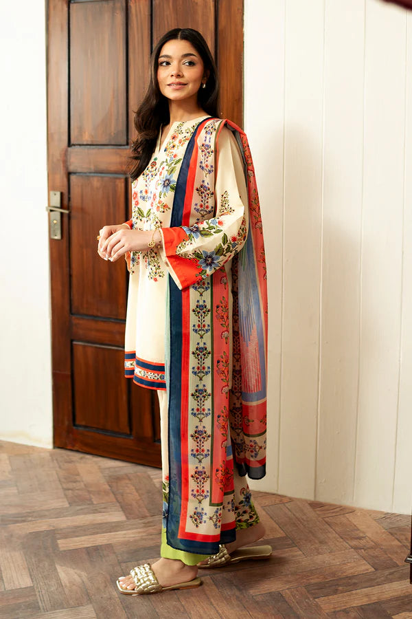 2 Piece Lawn Printed co-ords set