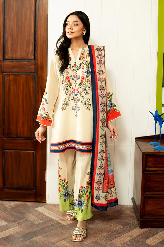 2 Piece Lawn Printed co-ords set