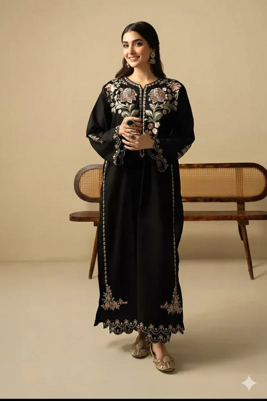 2 Piece Embroidered dress