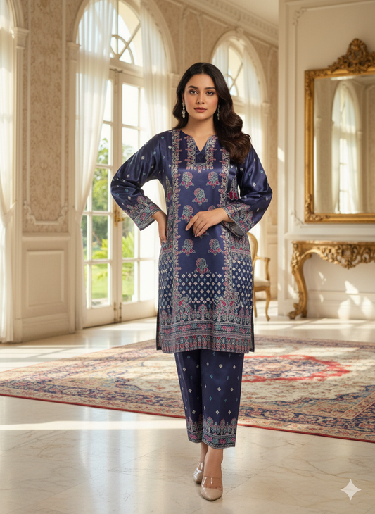 2 Piece Printed Co-ords Set