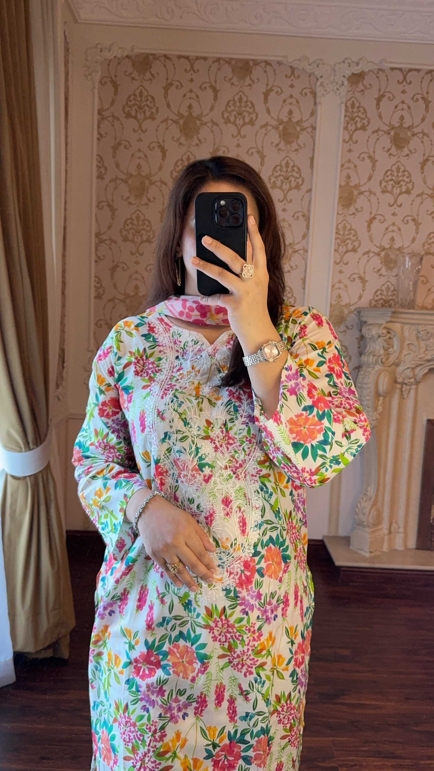 3 Piece Embroidered Lawn