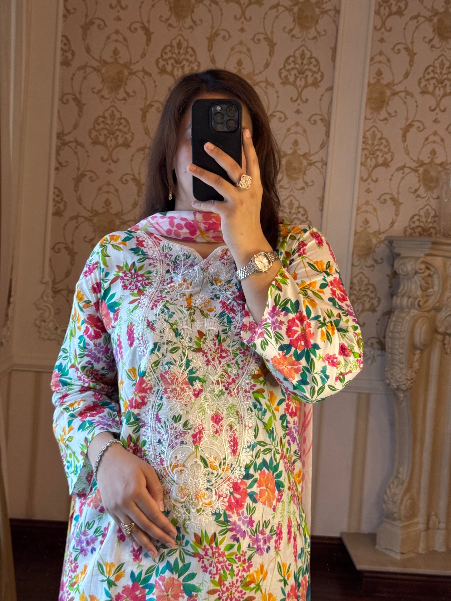 3 Piece Embroidered Lawn