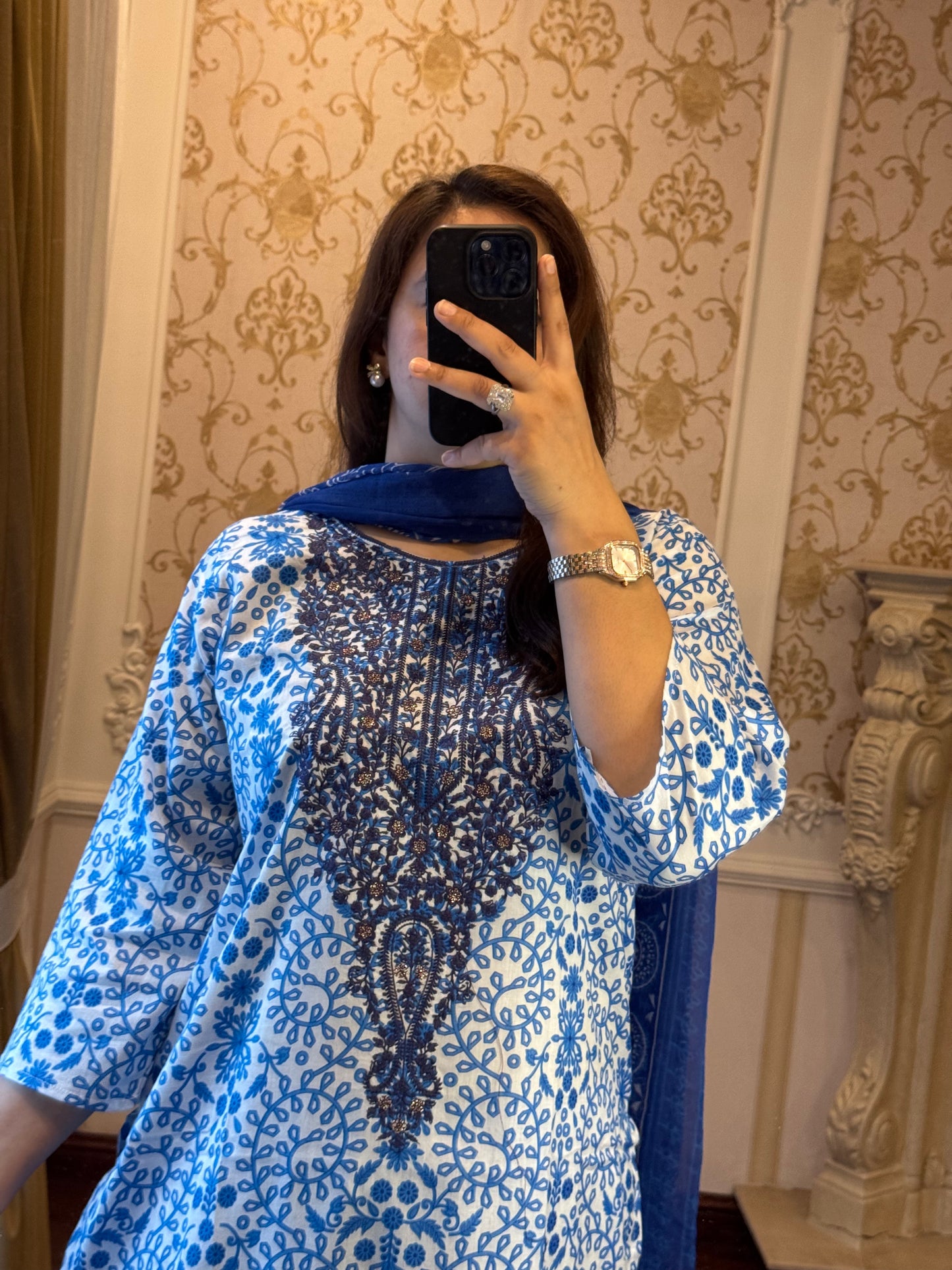 3 Piece Embroidered Lawn