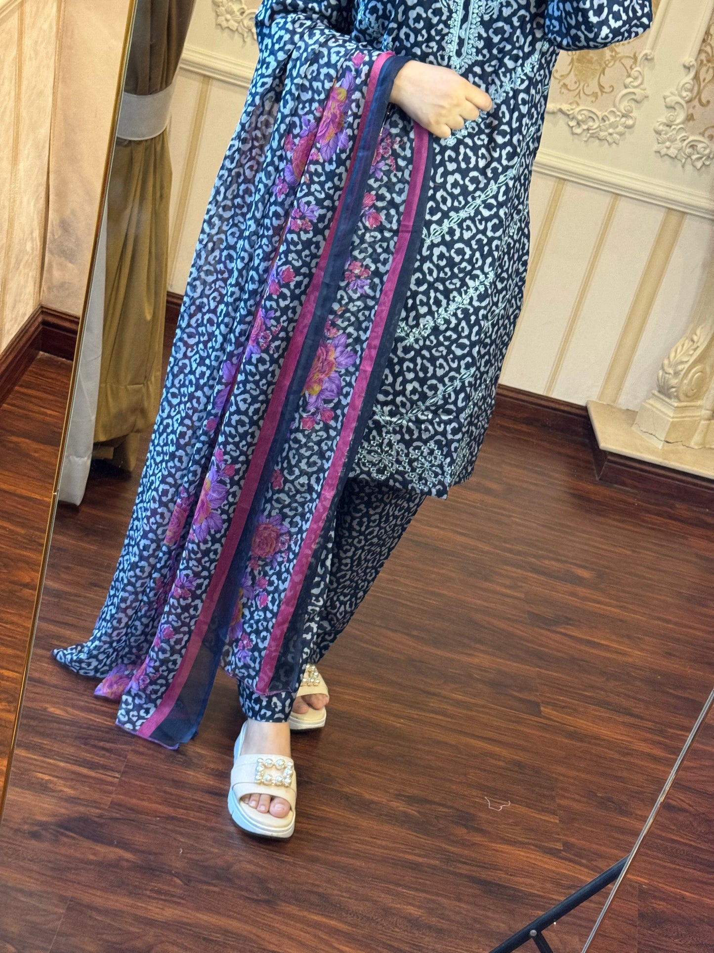 3 Piece Embroidered Lawn