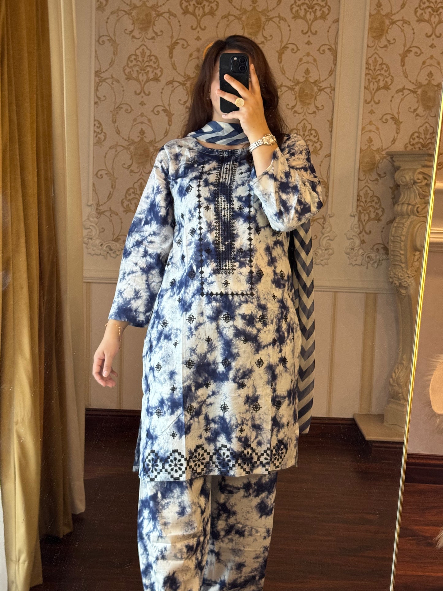 3 Piece Embroidered Lawn