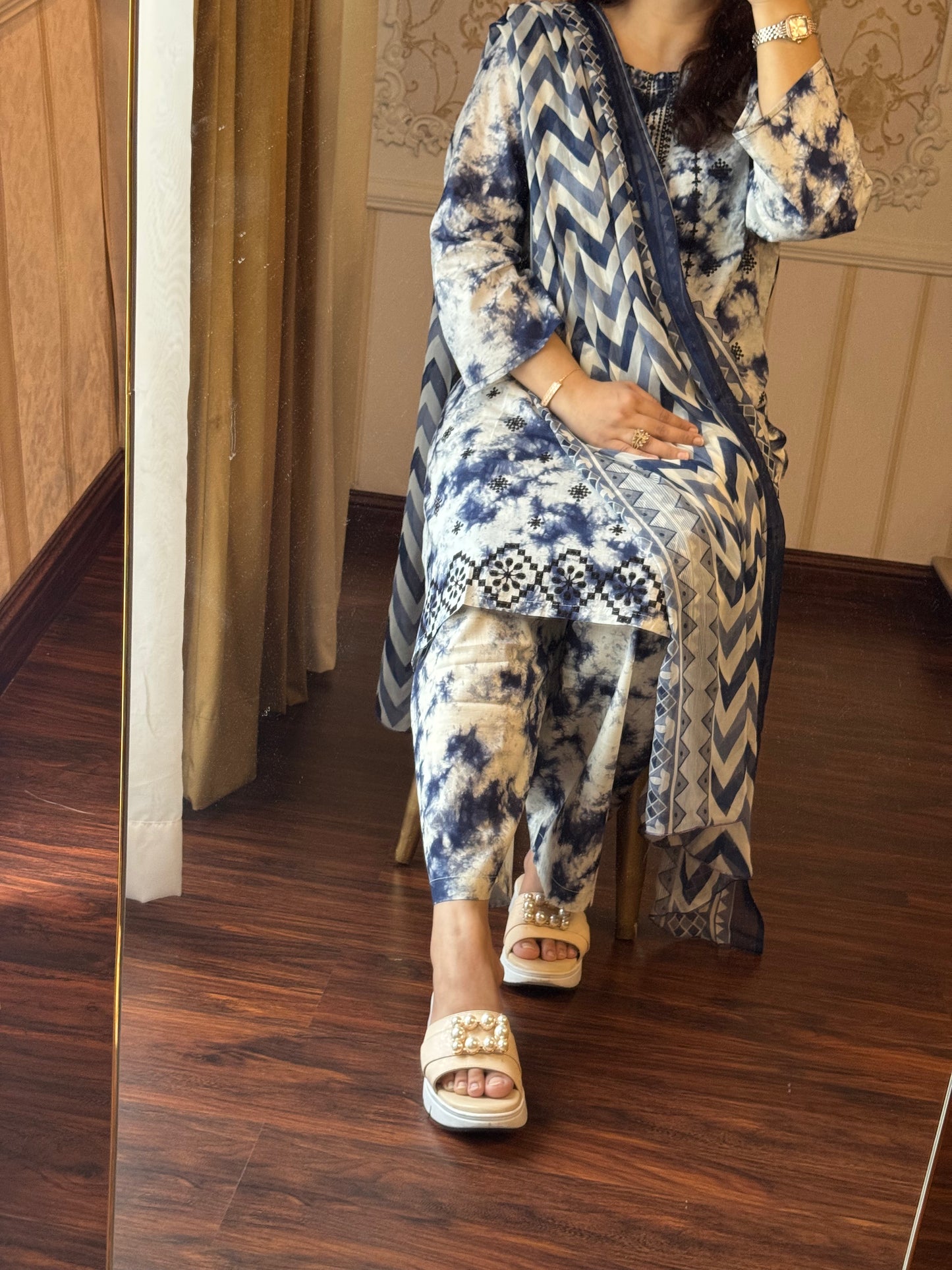 3 Piece Embroidered Lawn