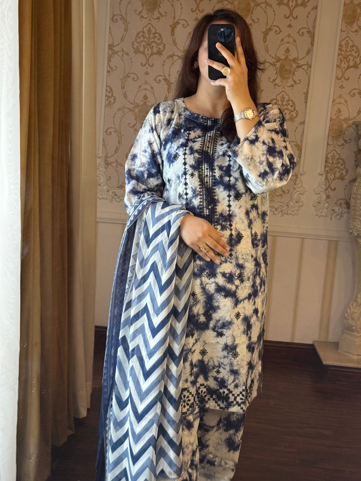 3 Piece Embroidered Lawn