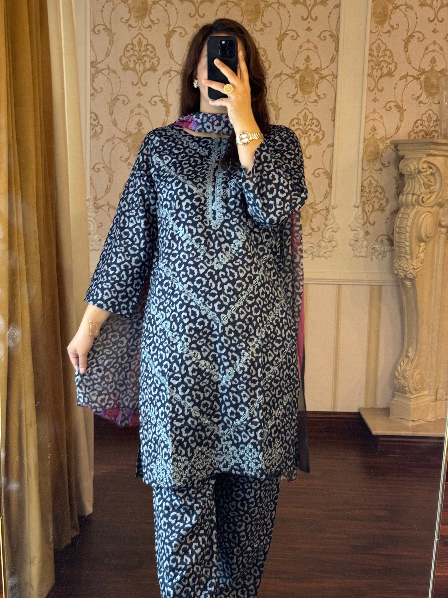 3 Piece Embroidered Lawn