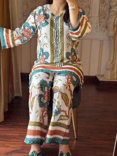 2 Piece Printed co-ords set