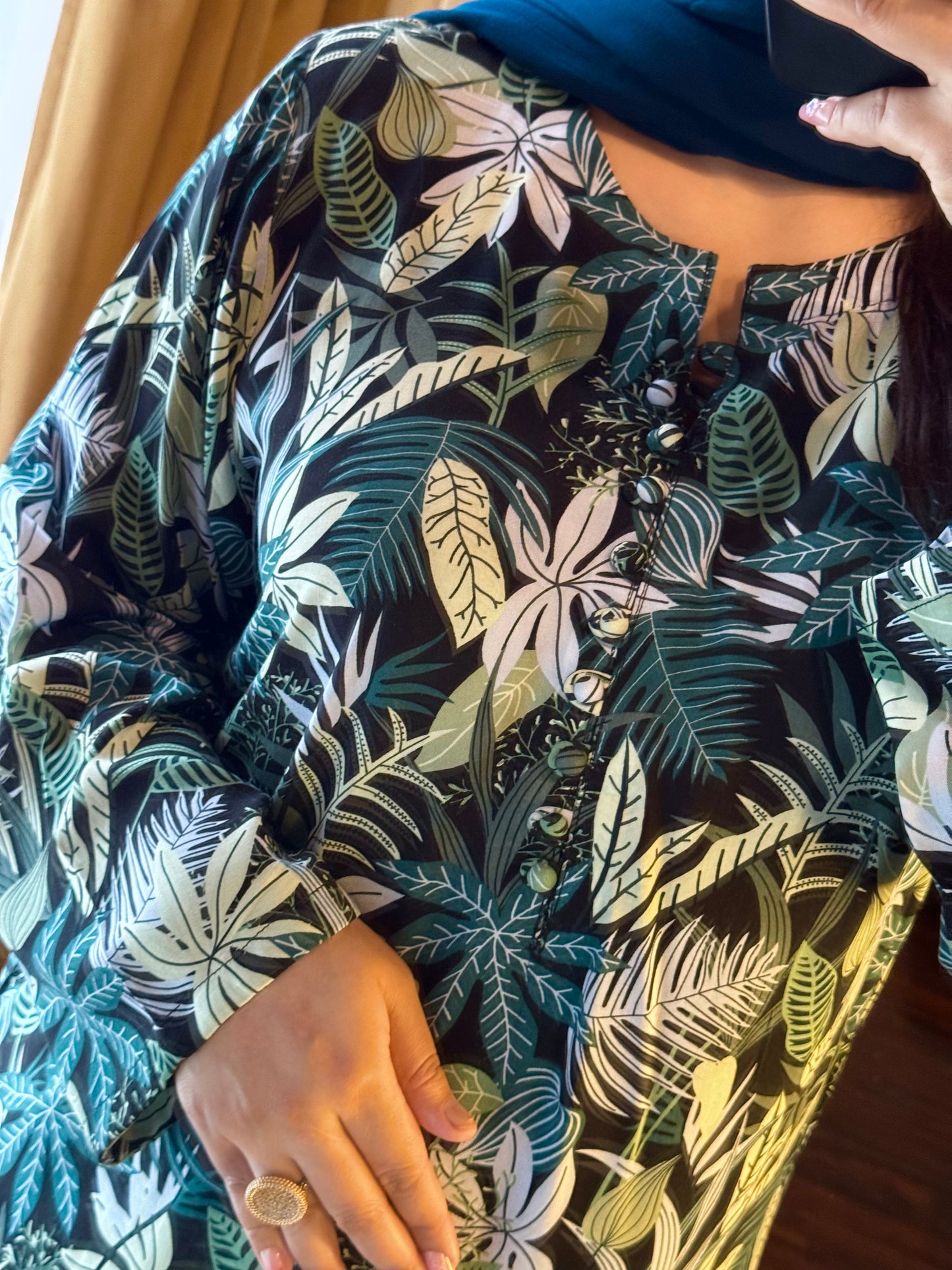 2 Piece Premium Linen Suit-Printed (Pret)