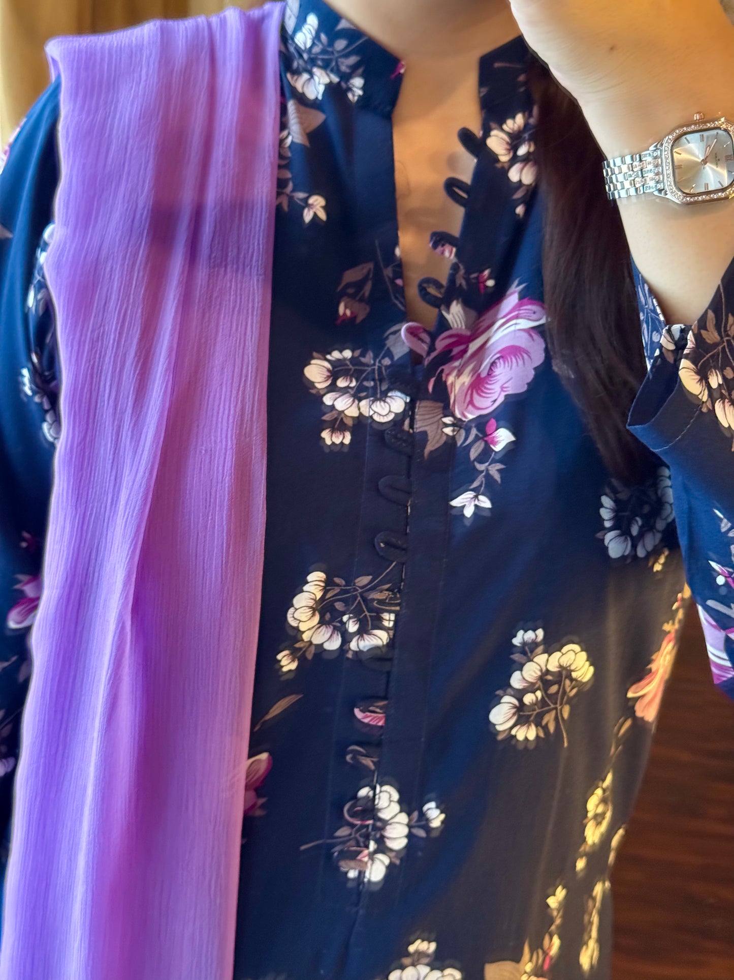 2 Piece Premium Linen Suit-Printed (Pret)