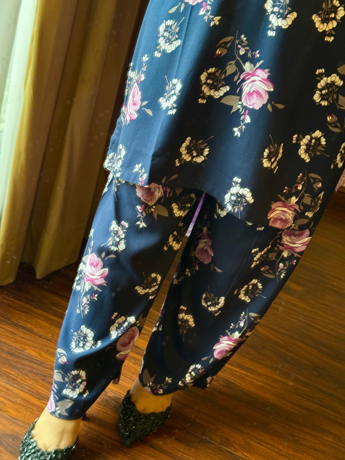 2 Piece Premium Linen Suit-Printed (Pret)