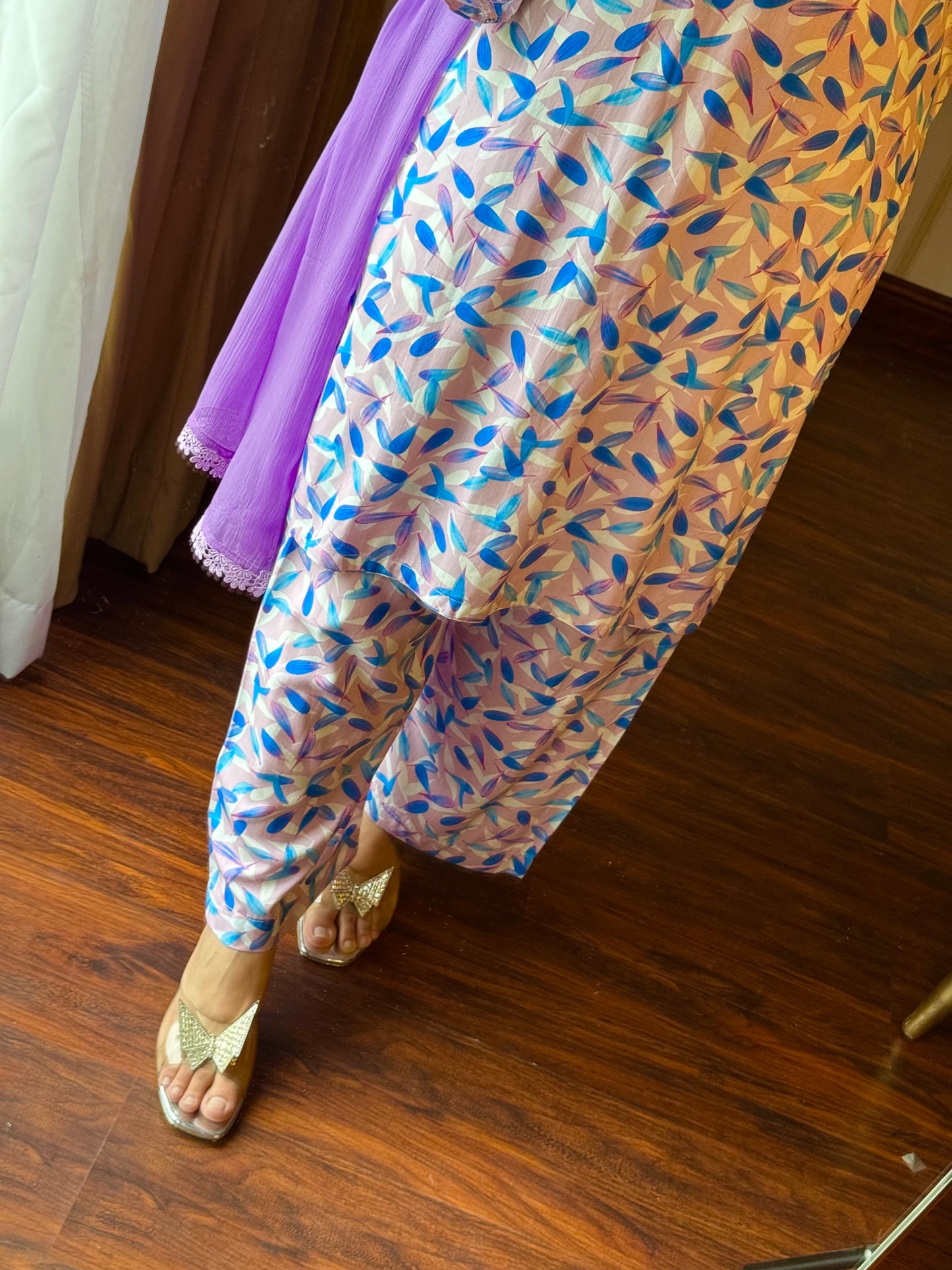 2 Piece Premium Linen Suit-Printed (Pret)