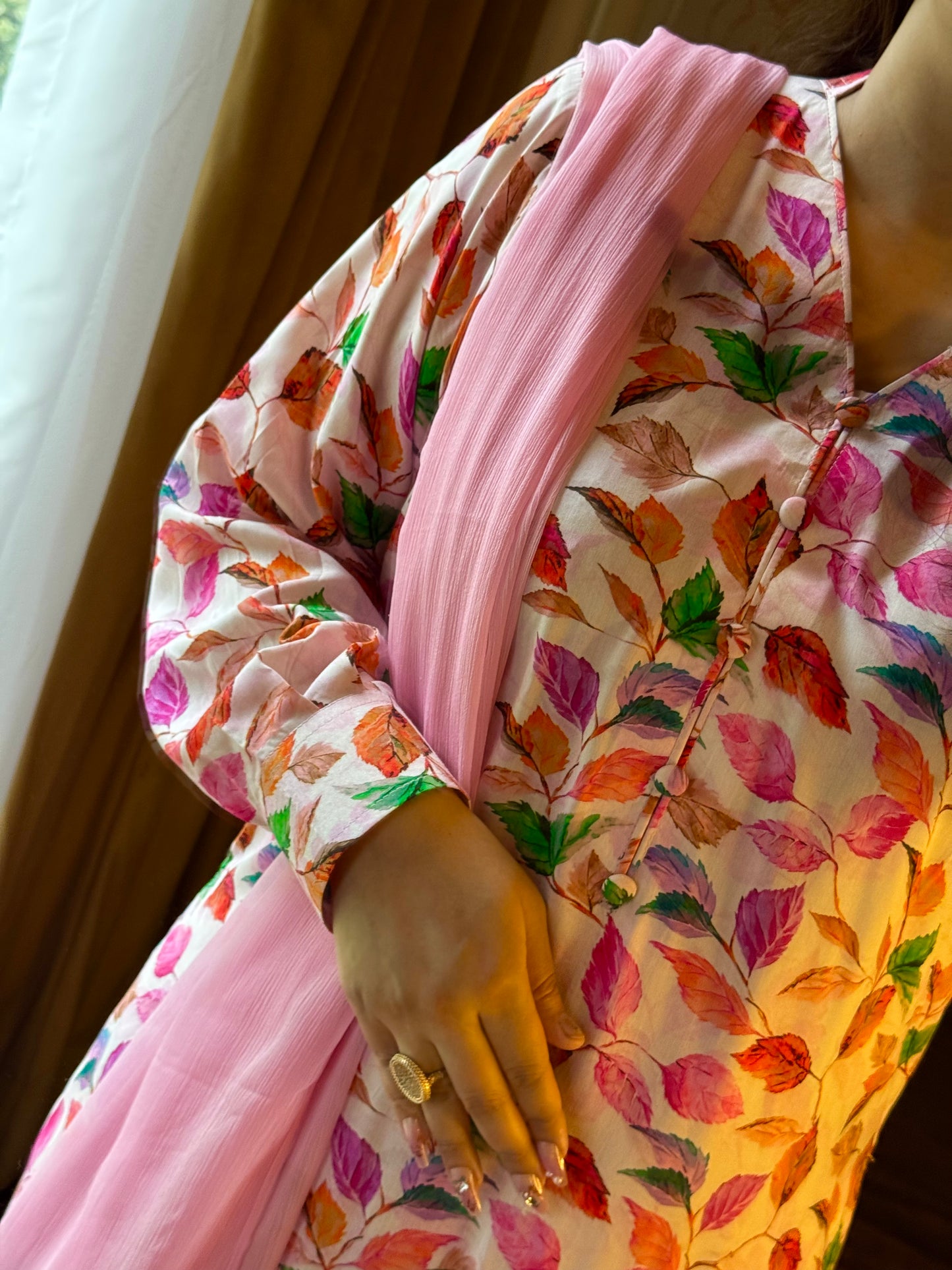 2 Piece Premium Linen Suit-Printed (Pret)