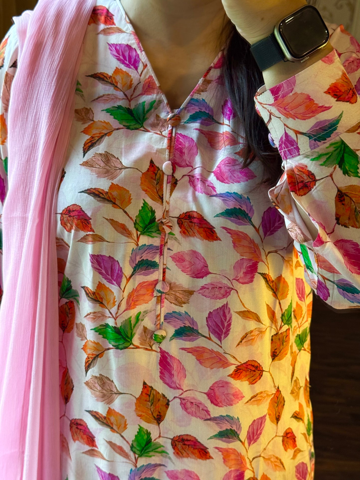 2 Piece Premium Linen Suit-Printed (Pret)