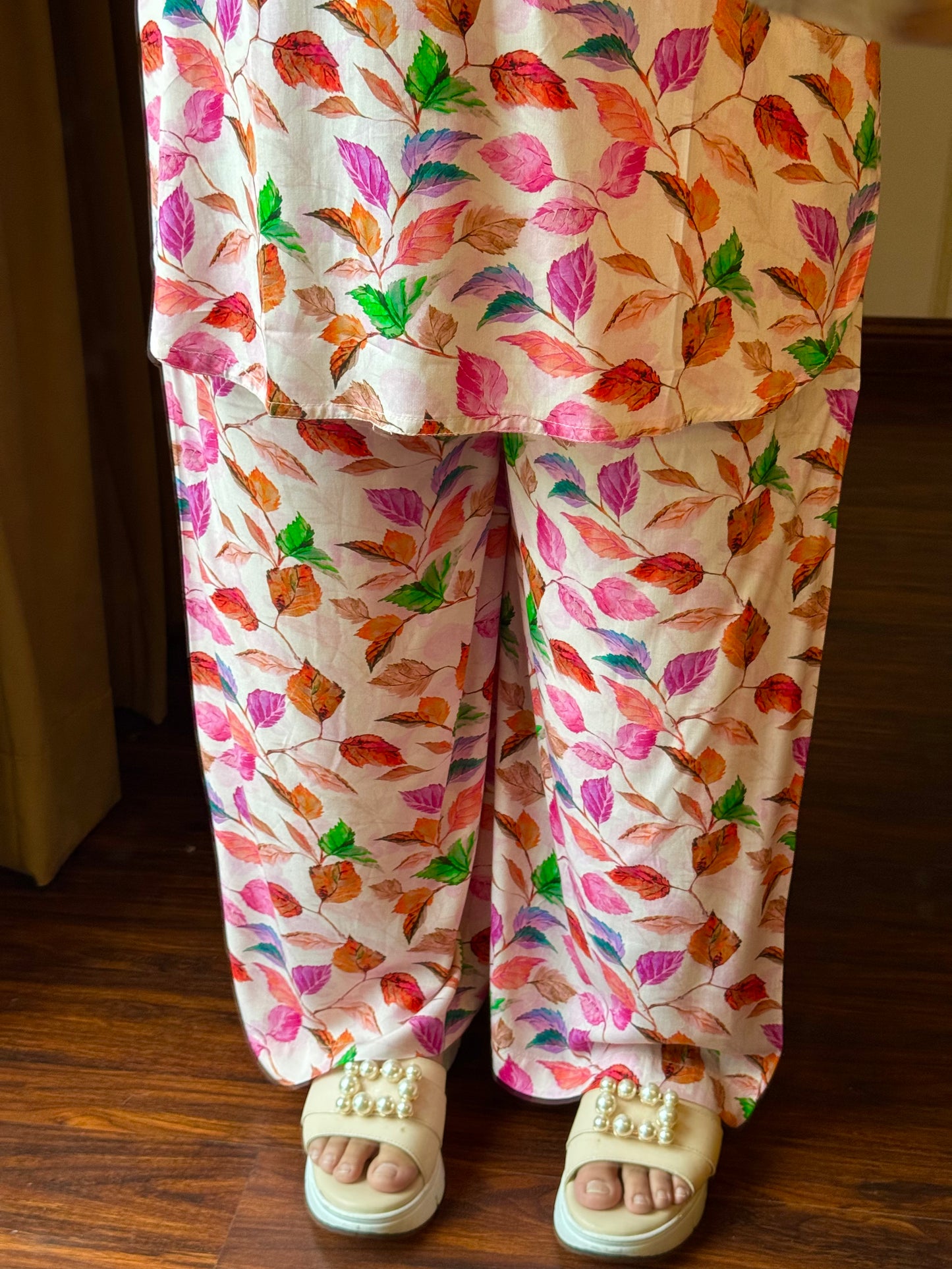 2 Piece Premium Linen Suit-Printed (Pret)