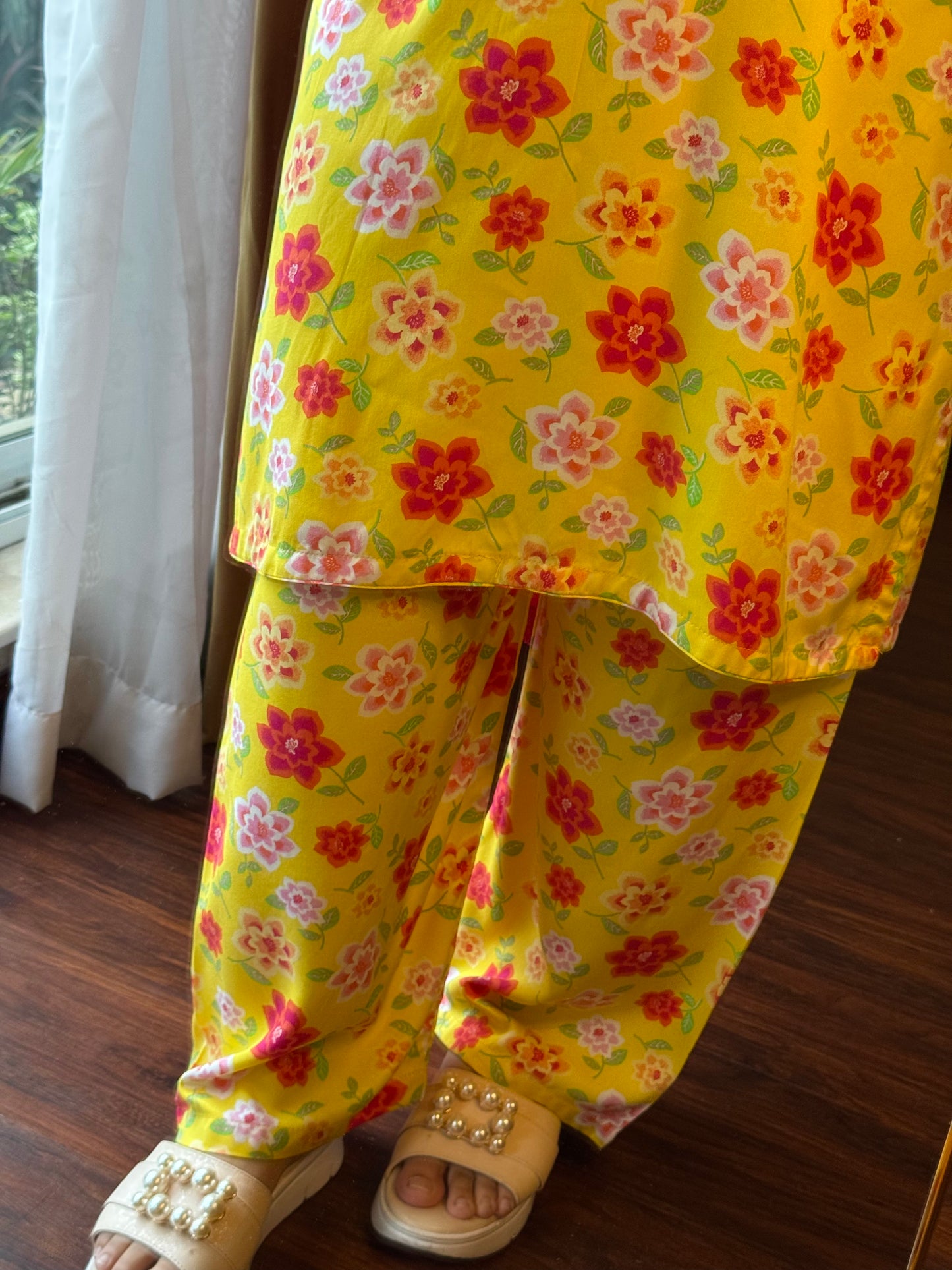 2 Piece Premium Linen Suit-Printed (Pret)