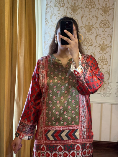 2 Piece Printed Co-ords Set
