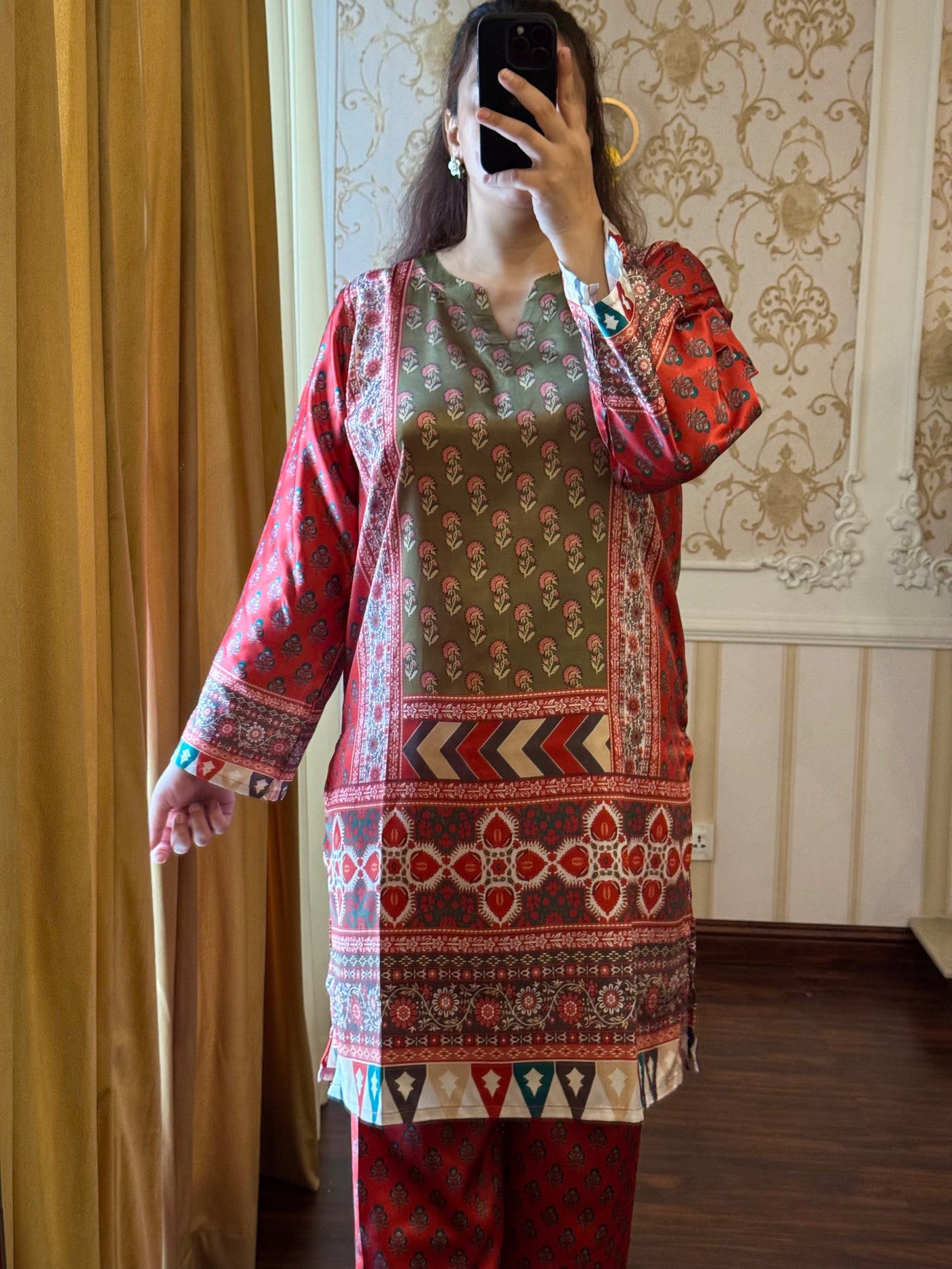 2 Piece Printed Co-ords Set