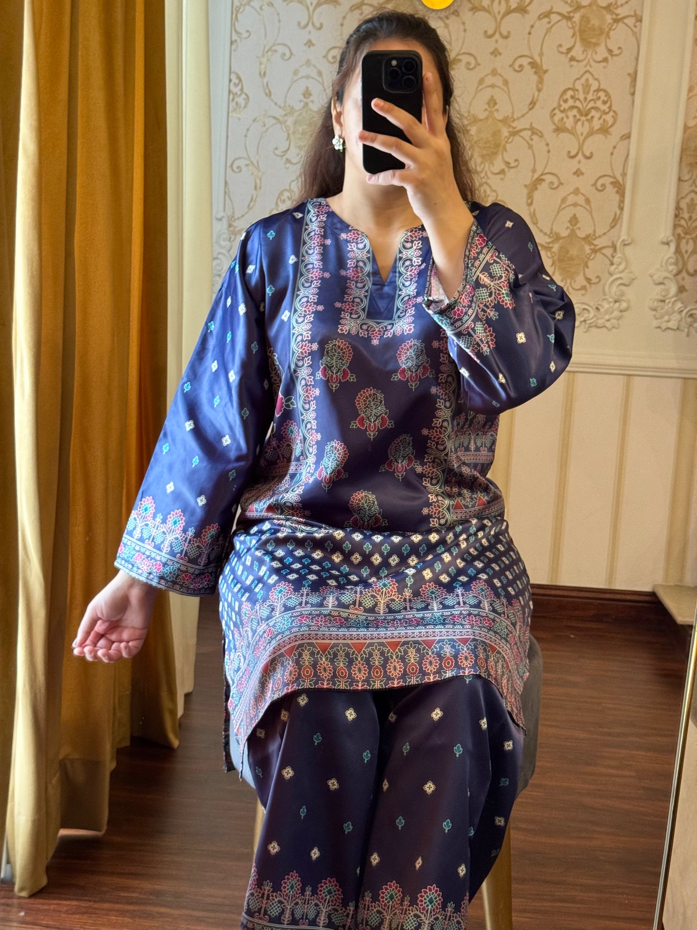 2 Piece Printed Co-ords Set