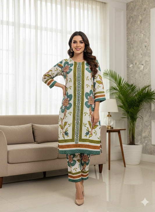 2 Piece Printed co-ords set