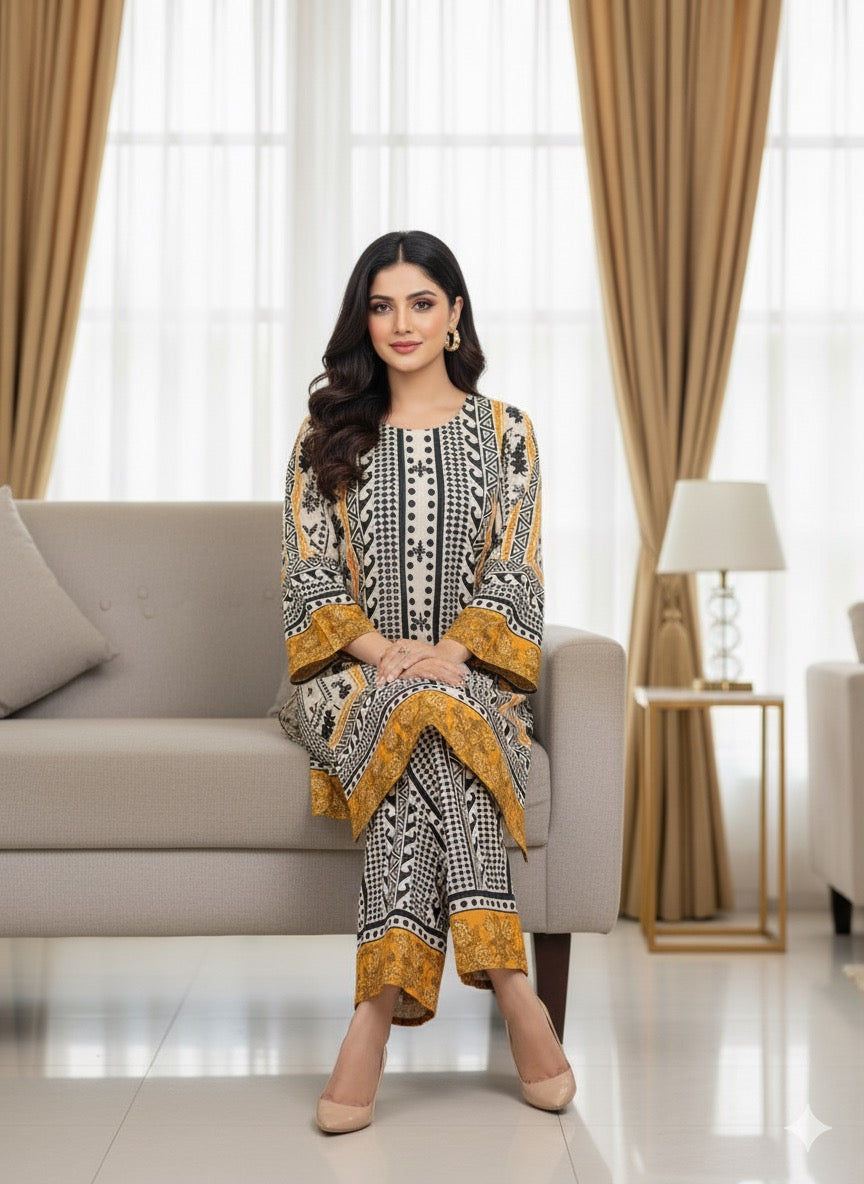 2 Piece Printed co-ords set