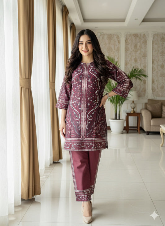 2 Piece Printed co-ords set