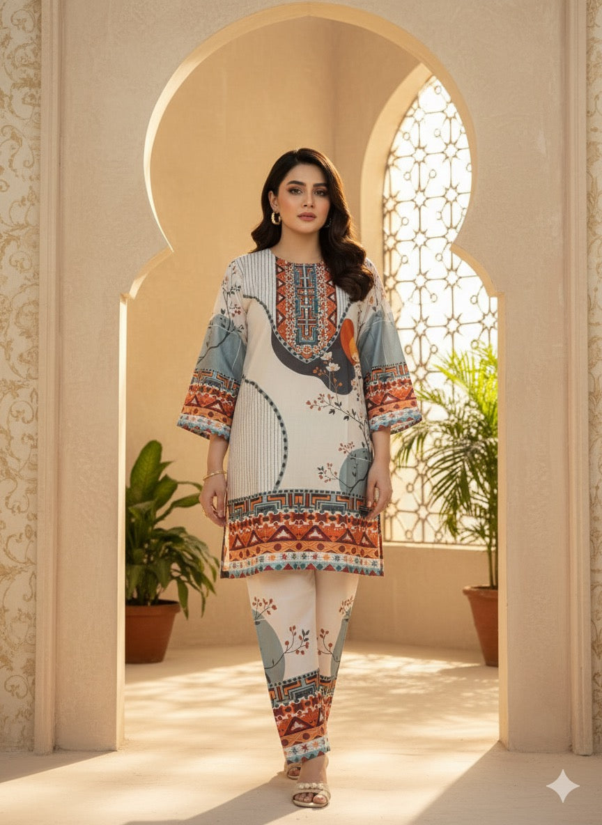 2 Piece Printed co-ords set