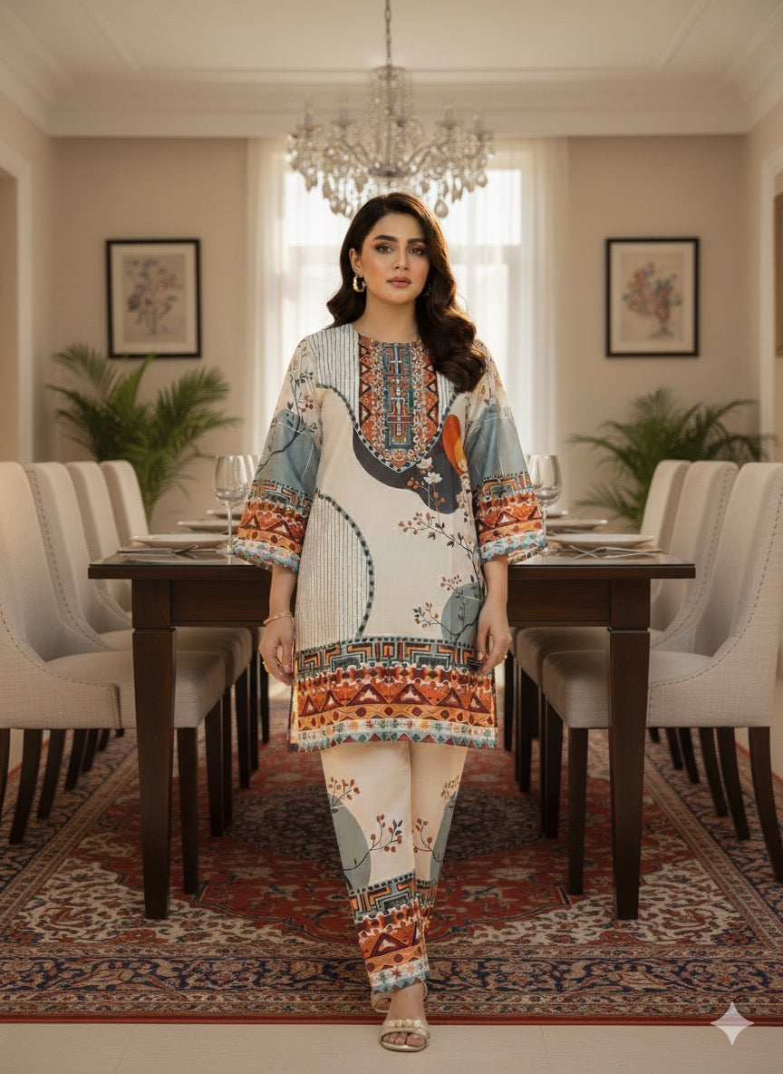 2 Piece Printed co-ords set