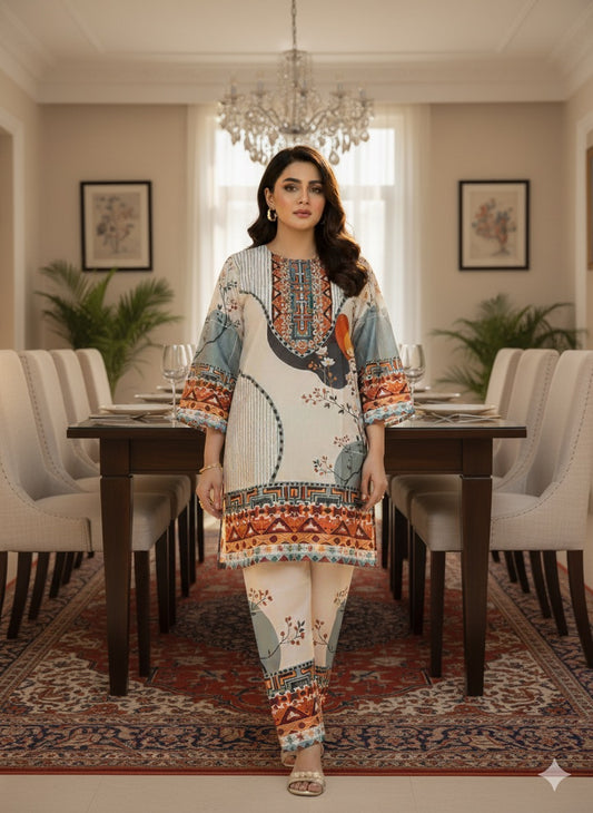 2 Piece Printed co-ords set