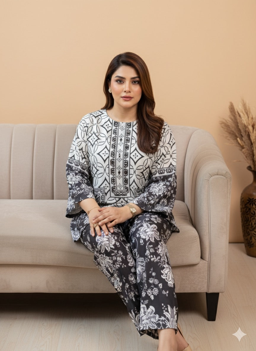 2 Piece Printed co-ords set