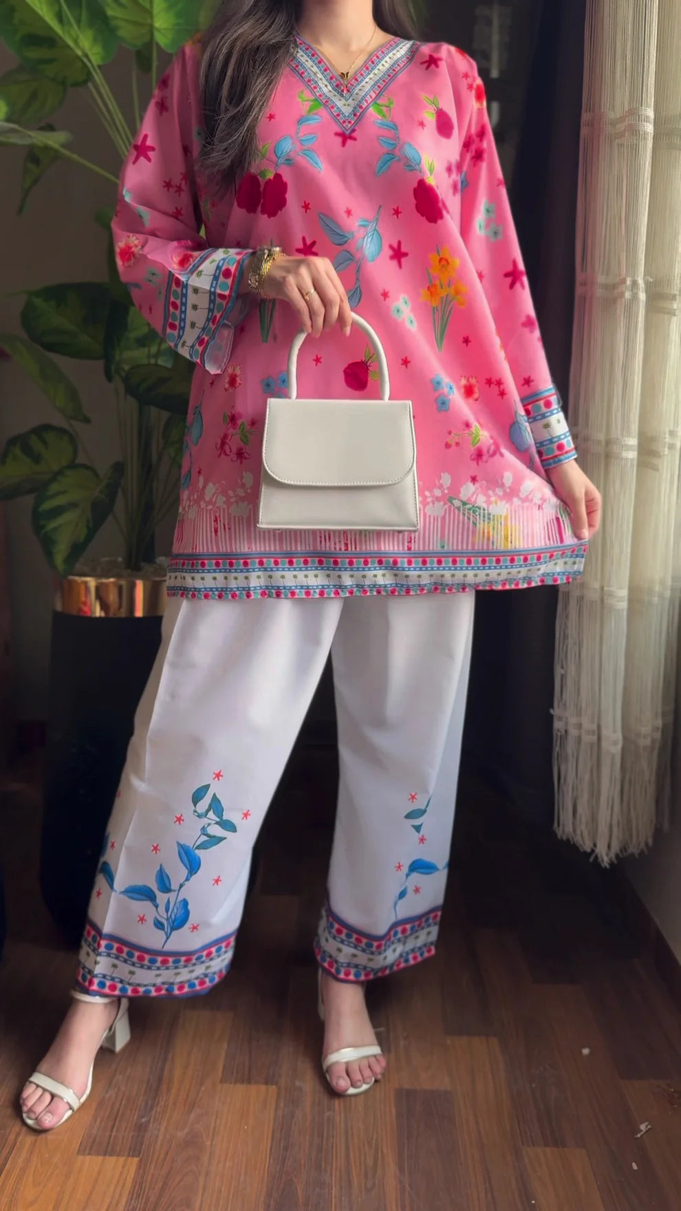 2 PC Printed Co-ord Set