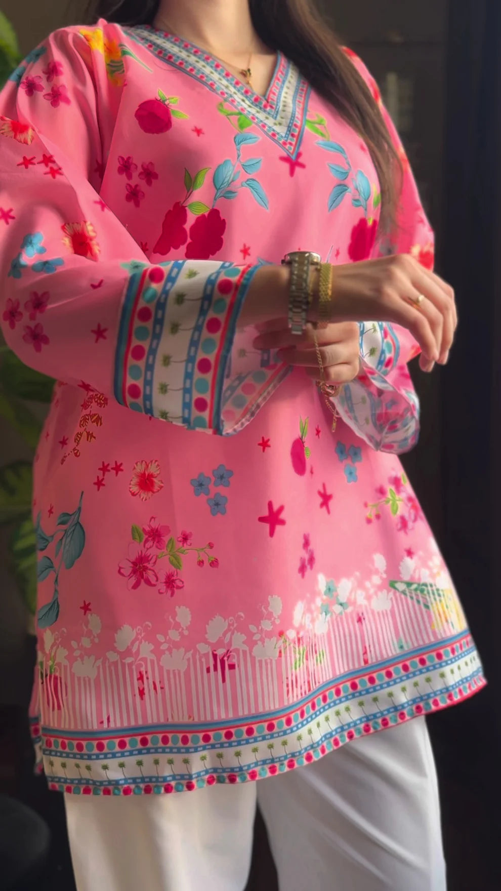 2 PC Printed Co-ord Set